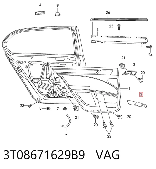  3T08671629B9 VAG