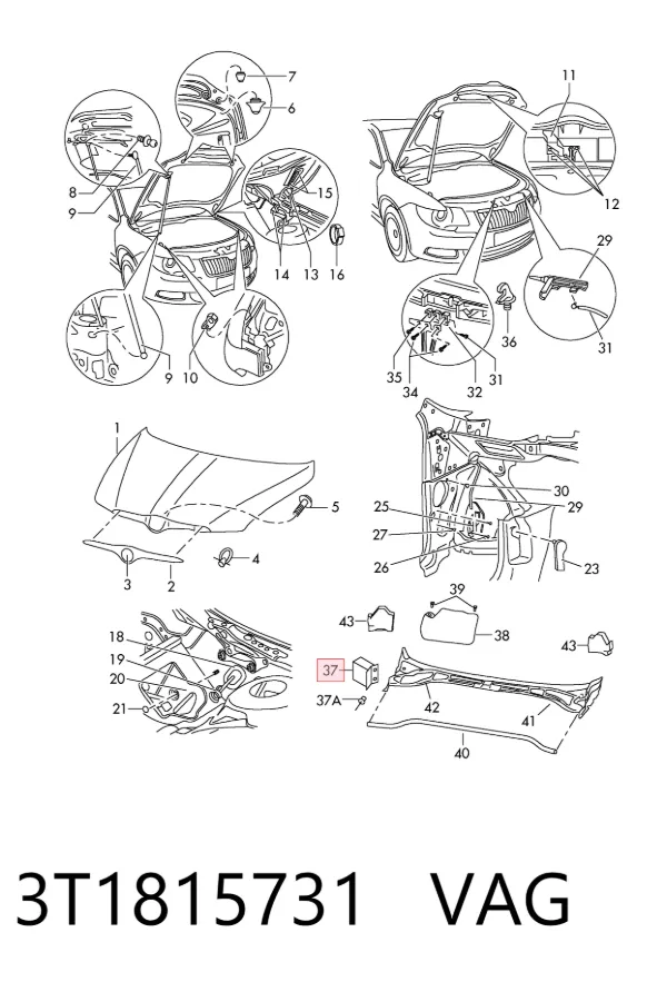  3T1815731 VAG