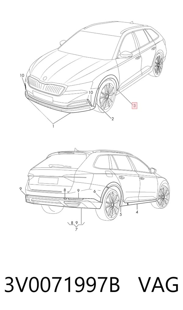  3V0071997B VAG