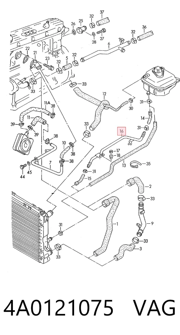 4A0121075 VAG