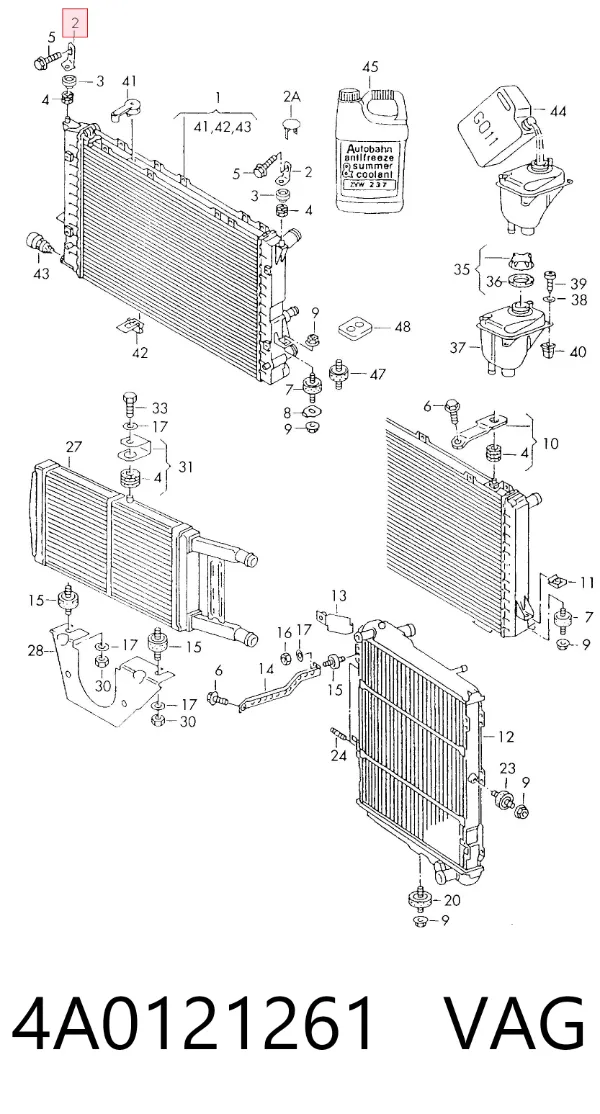  4A0121261 VAG