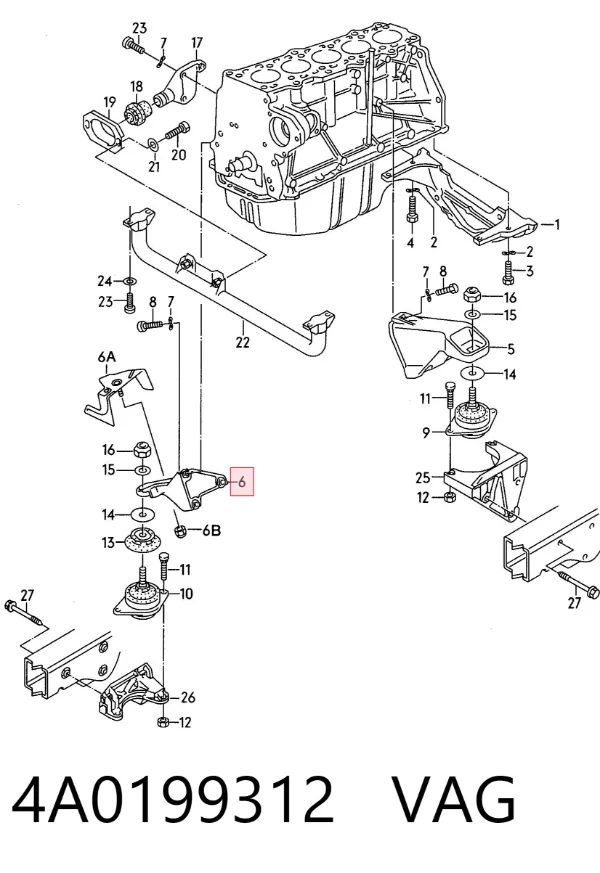  4A0199312 VAG