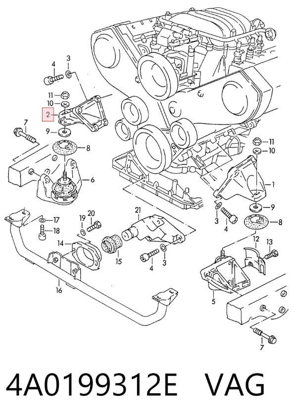  4A0199312E VAG