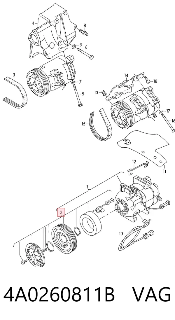  4A0260811B VAG