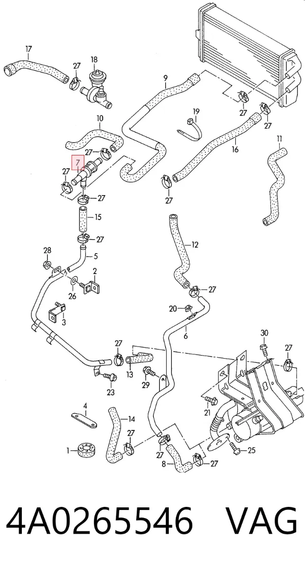  4A0265546 VAG