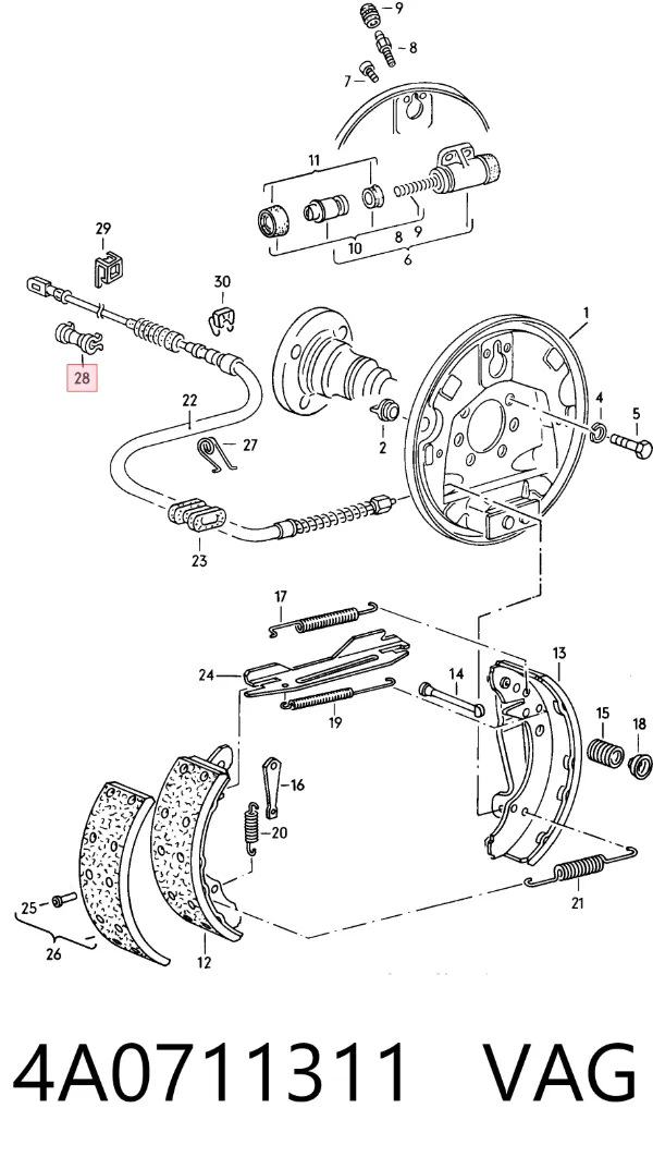  4A0711311 VAG