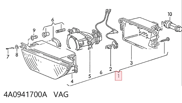 4A0941700A VAG