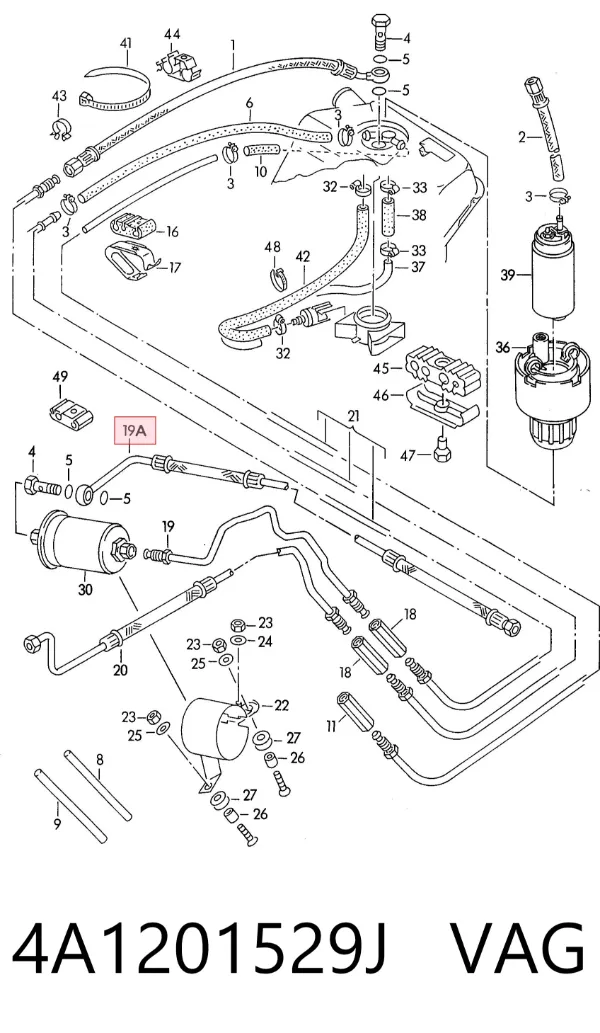  4A1201529J VAG