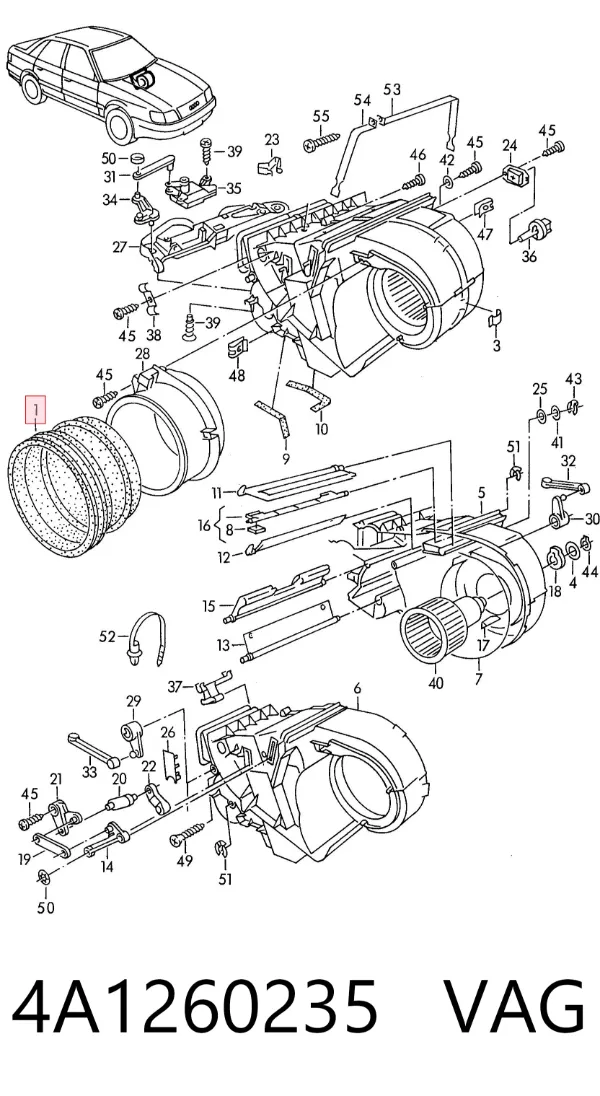  4A1260235 VAG