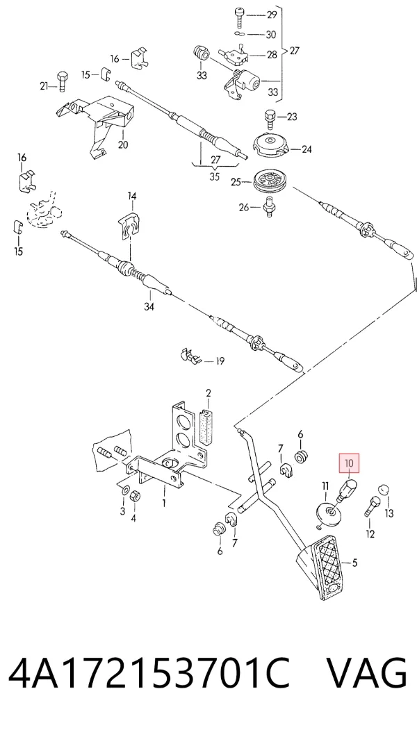  4A172153701C VAG