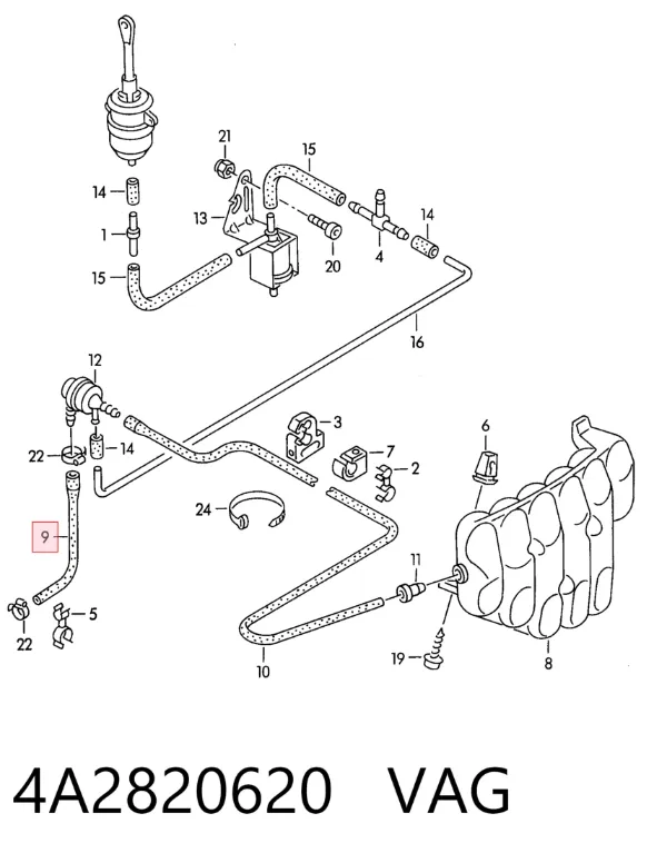  4A2820620 VAG