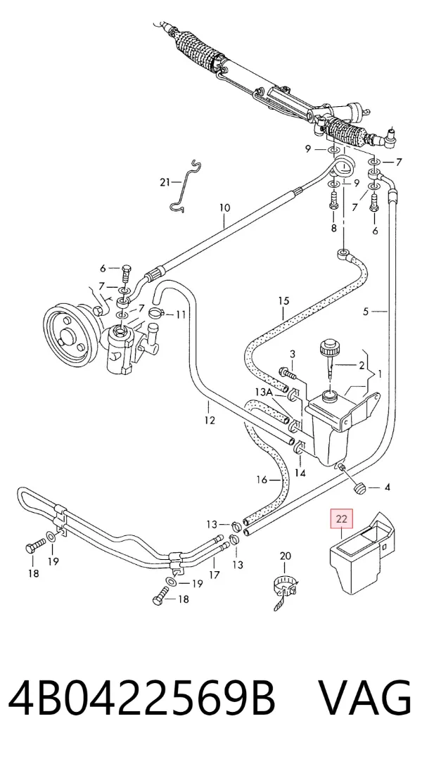  4B0422569B VAG
