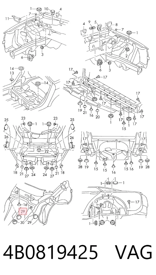  4B0819425 VAG