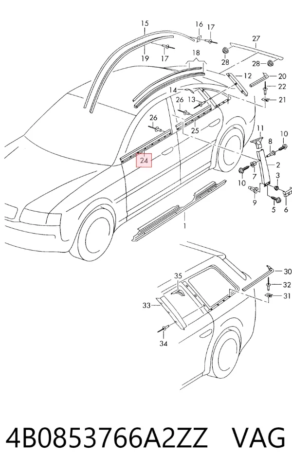  4B0853766A2ZZ VAG
