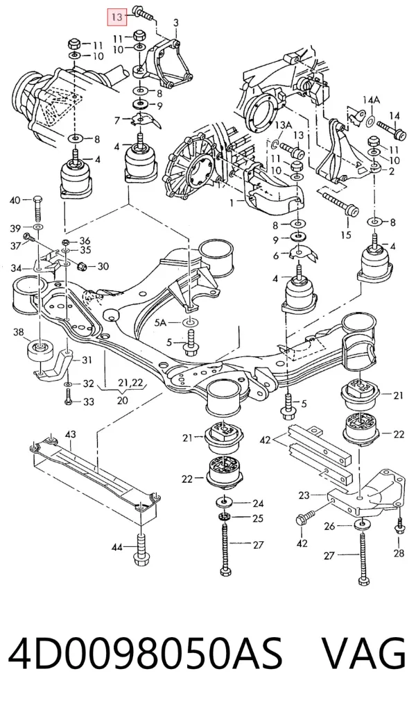  4D0098050AS VAG