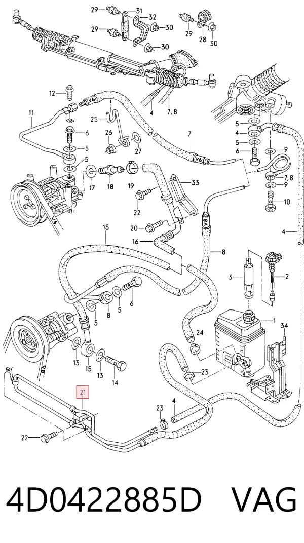  4D0422885D VAG