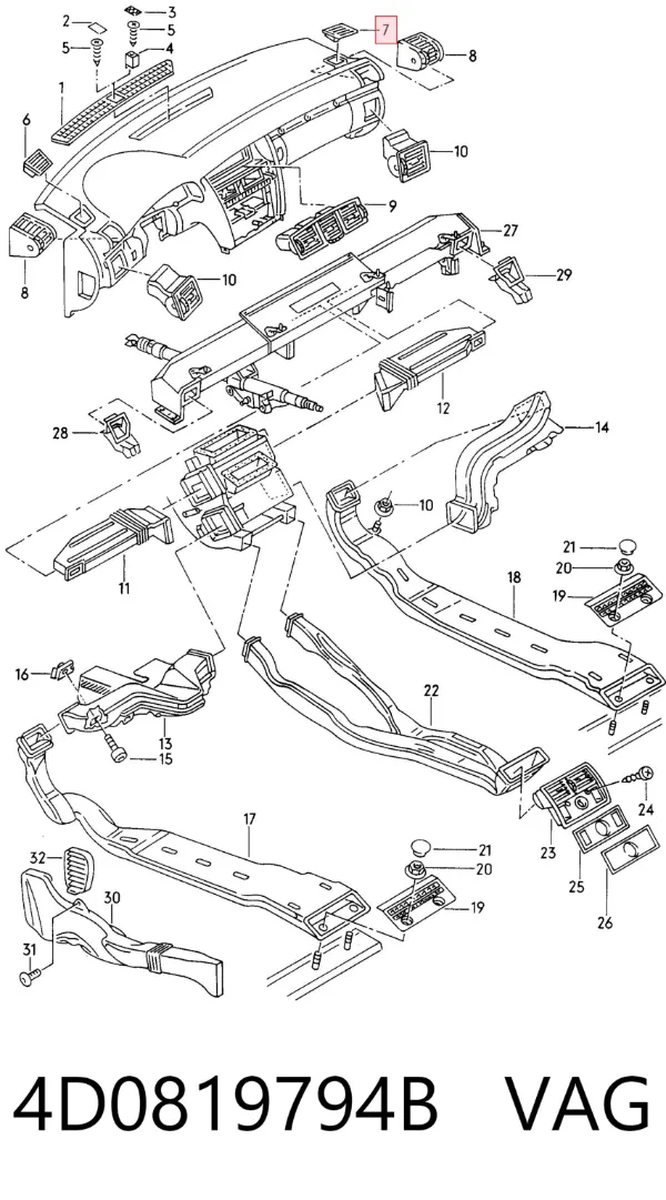  4D0819794B VAG