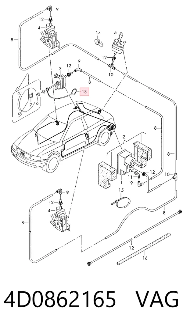  4D0862165 VAG