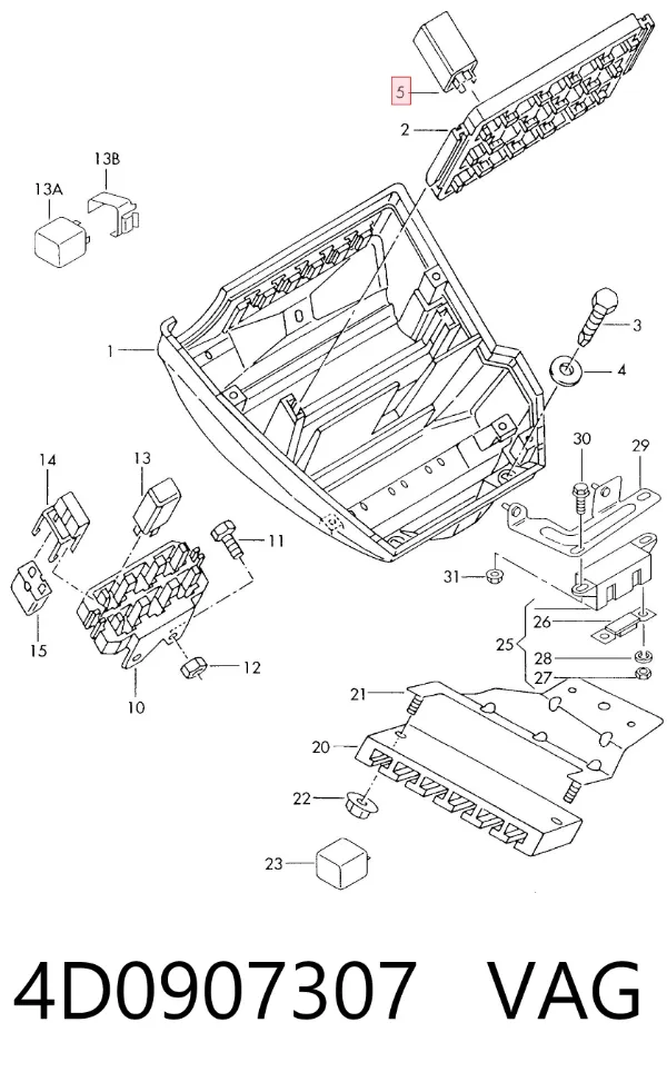  4D0907307 VAG