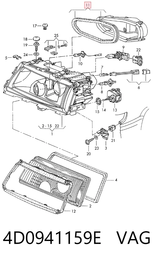  4D0941159E VAG
