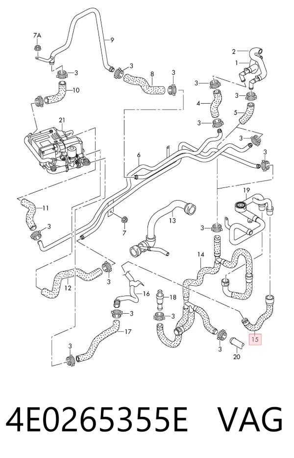  4E0265355E VAG