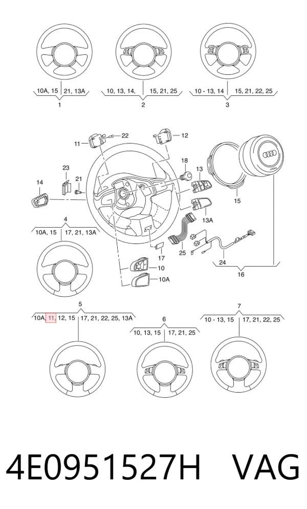  4E0951527H VAG