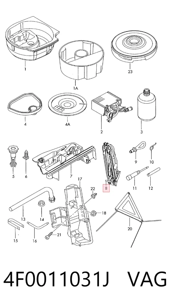  4F0011031J VAG