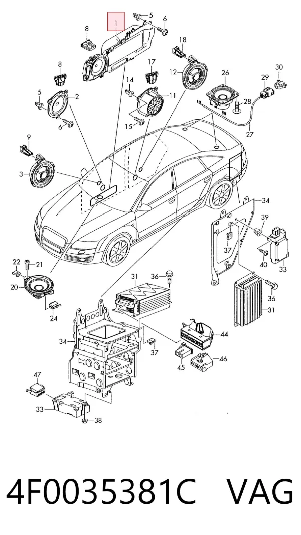 4F0035381C VAG