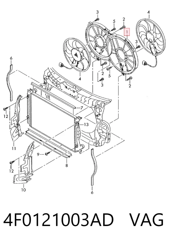  4F0121003AD VAG