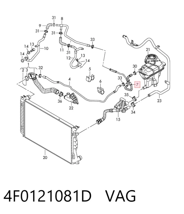  4F0121081D VAG