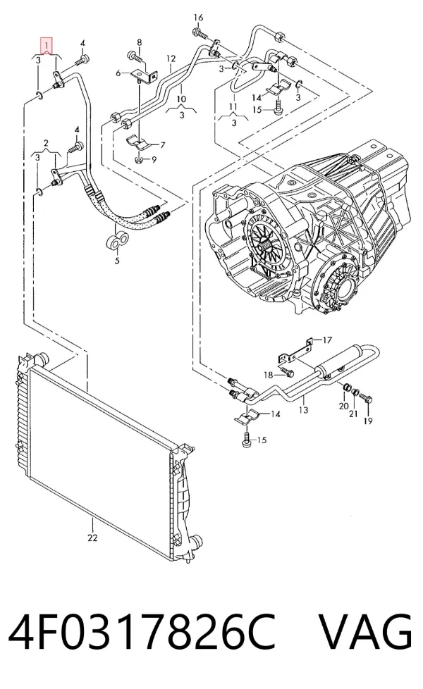  4F0317826C VAG