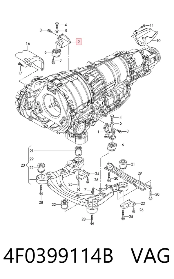  4F0399114B VAG