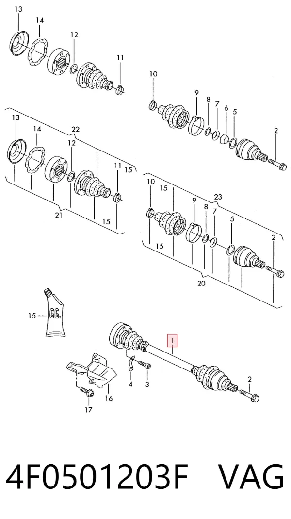  4F0501203F VAG