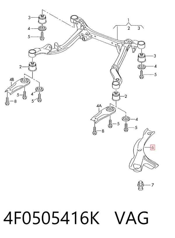  4F0505416K VAG