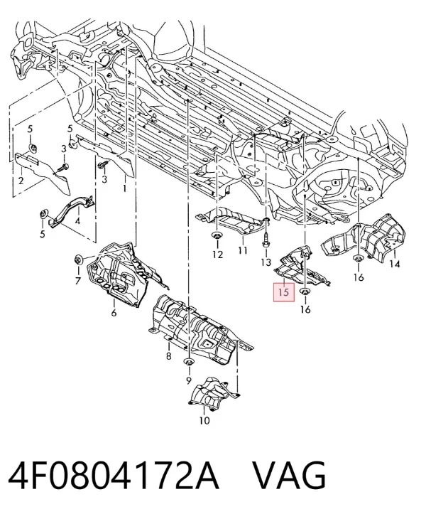  4F0804172A VAG