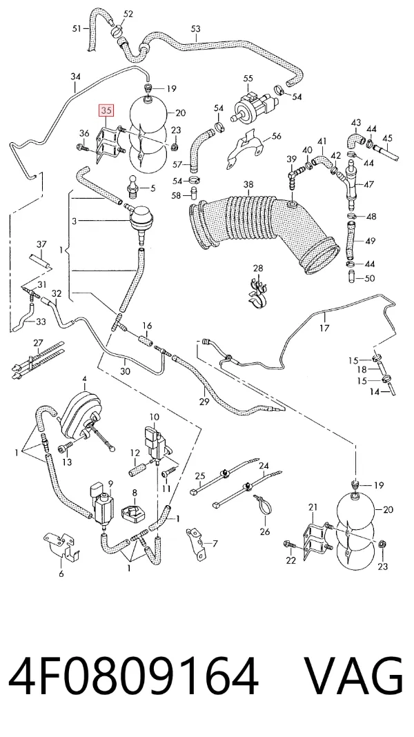  4F0809164 VAG
