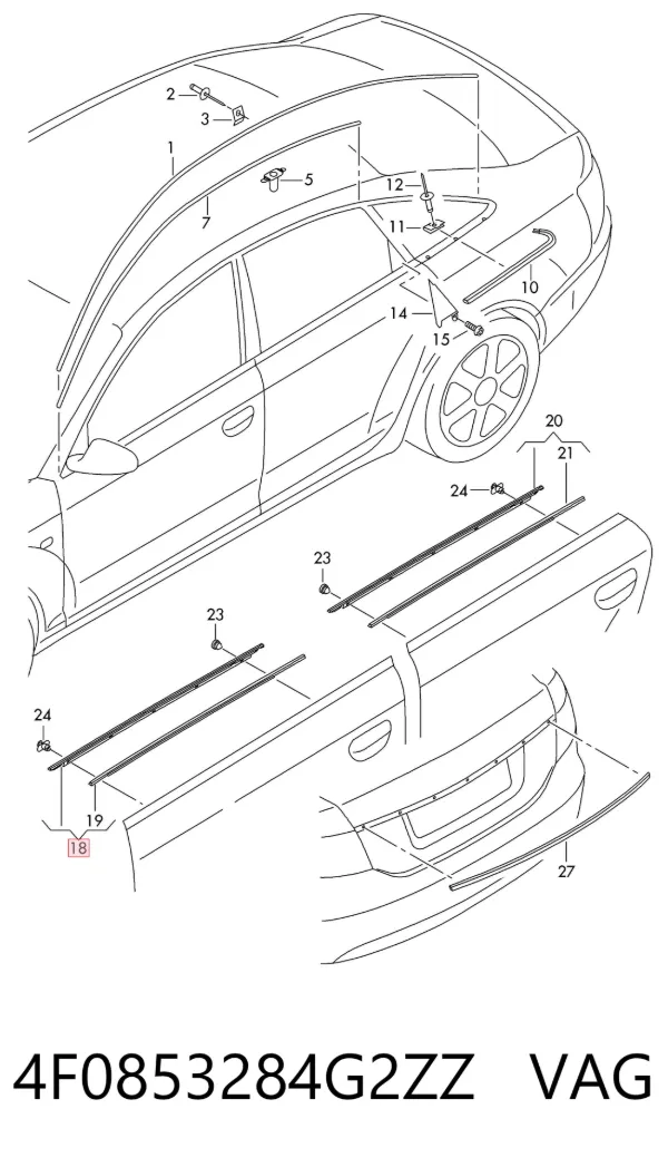  4F0853284G2ZZ VAG