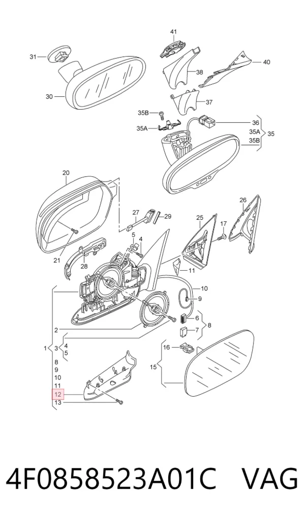 4F0858523A01C VAG