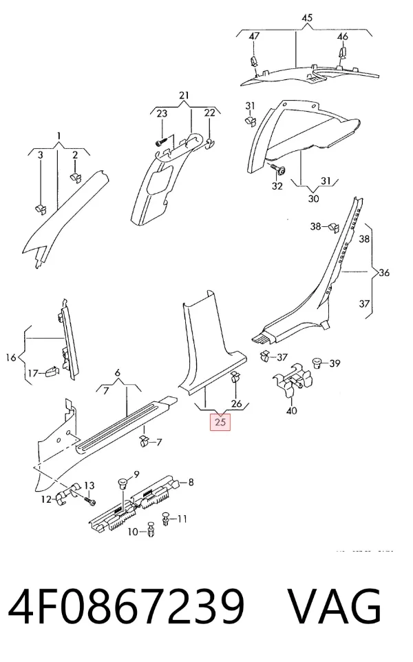 4F0867239 VAG