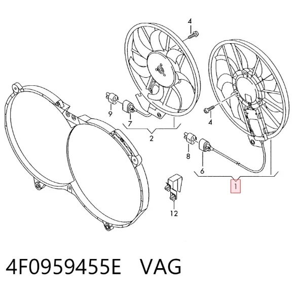  4F0959455E VAG