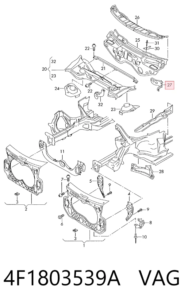  4F1803539A VAG