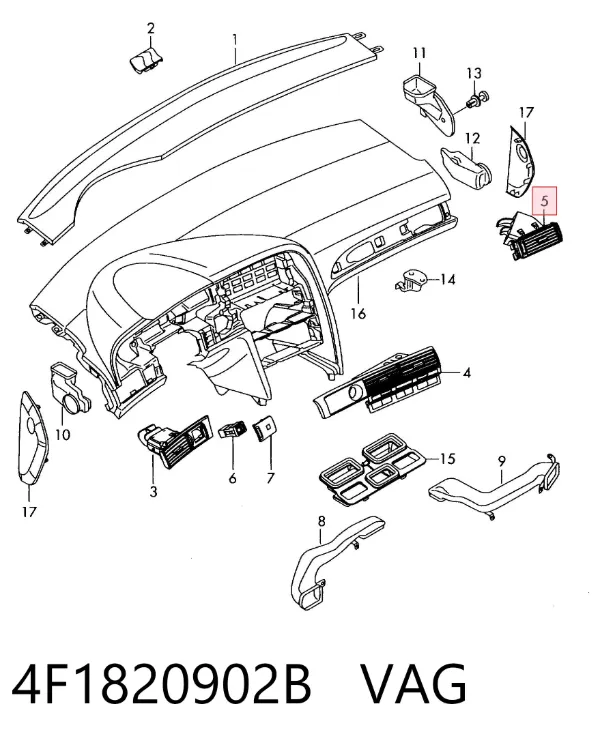  4F1820902B VAG