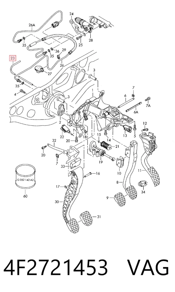  4F2721453 VAG
