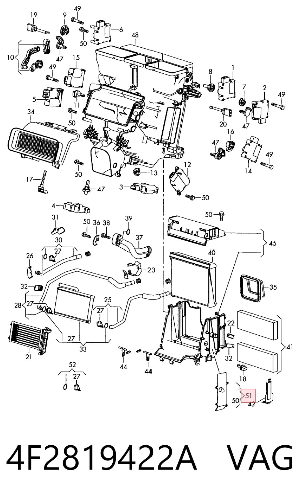  4F2819422A VAG