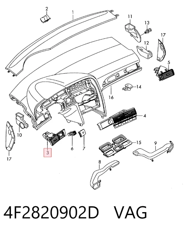  4F2820902D VAG