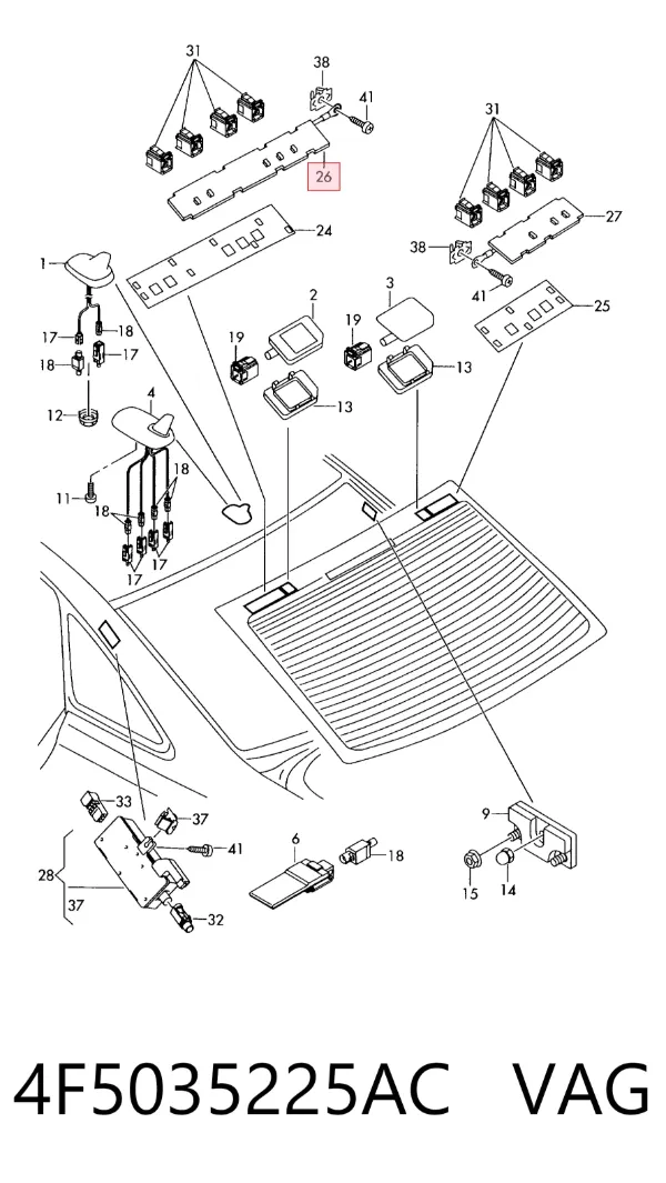  4F5035225AC VAG
