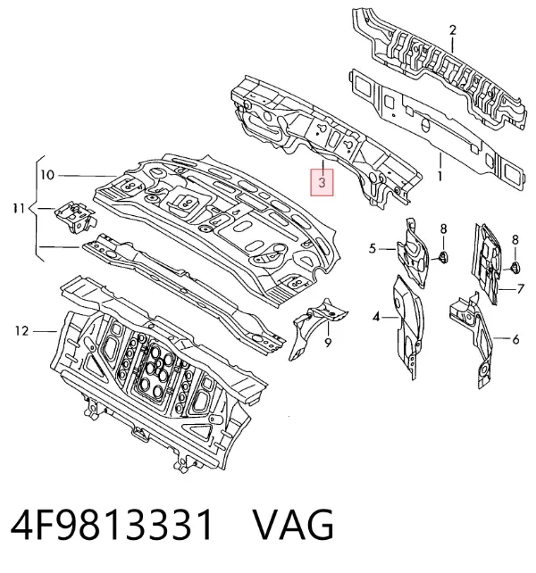  4F9813331 VAG