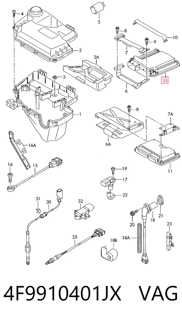  4F9910401JX VAG
