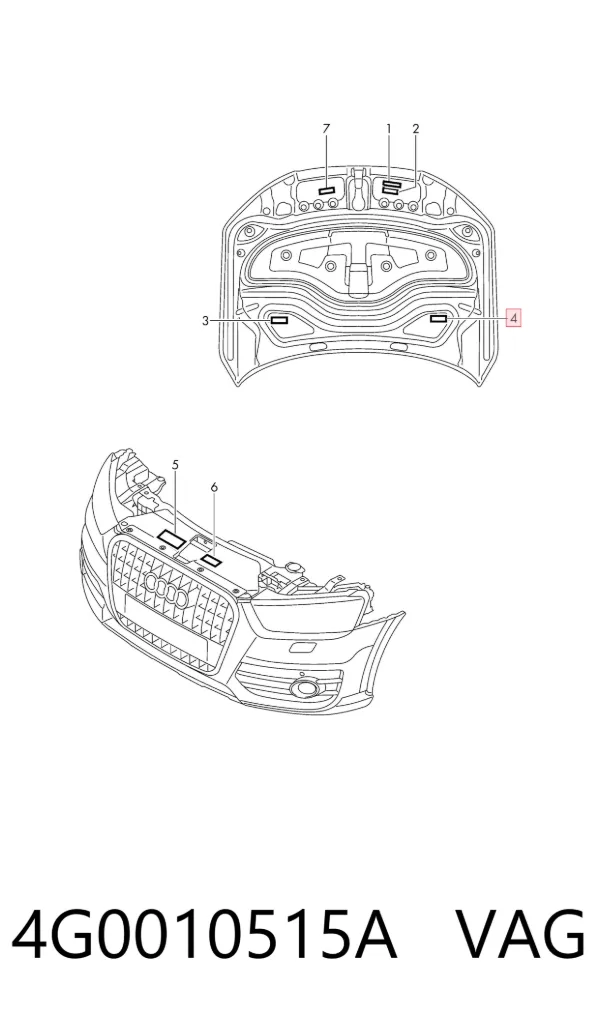  4G0010515A VAG