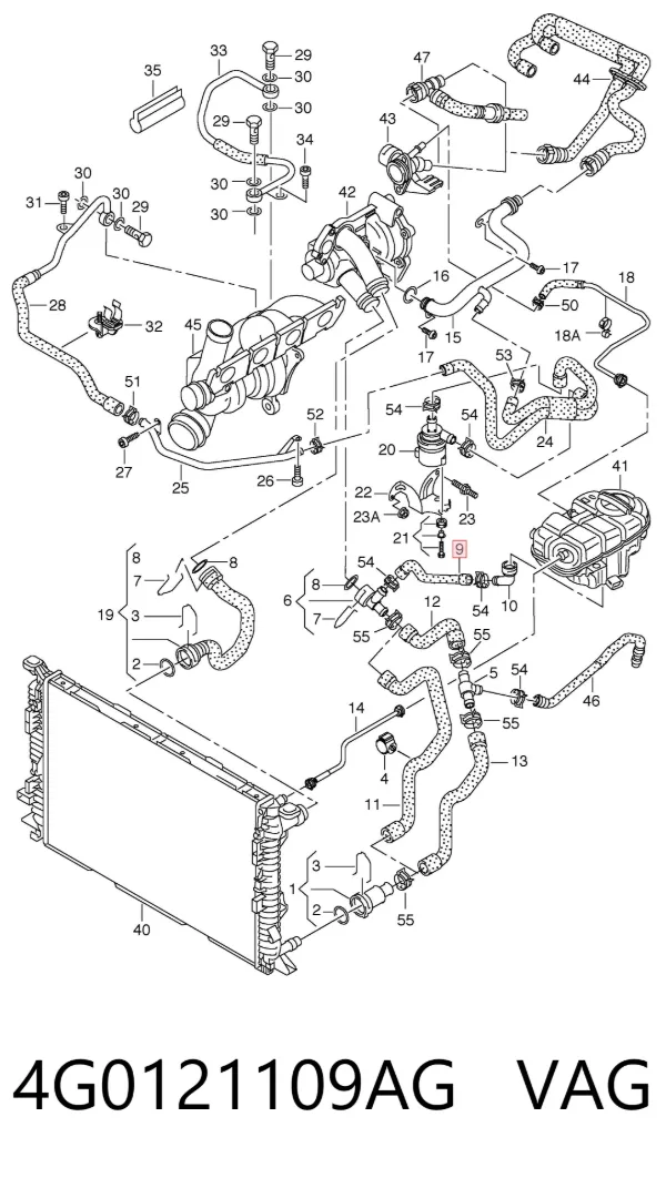  4G0121109AG VAG